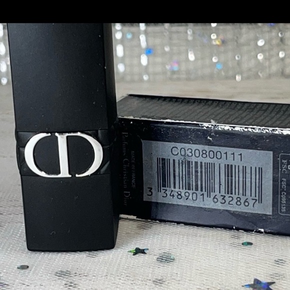Dior Rouge Dior Forever Transfer-Proof Lipstick, 111 Forever Night, New In Box - Picture 5 of 5